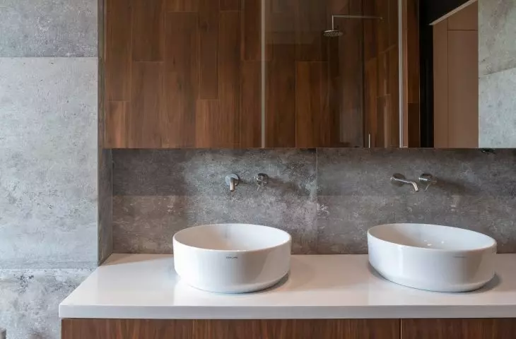 Interior of one of the bathrooms 