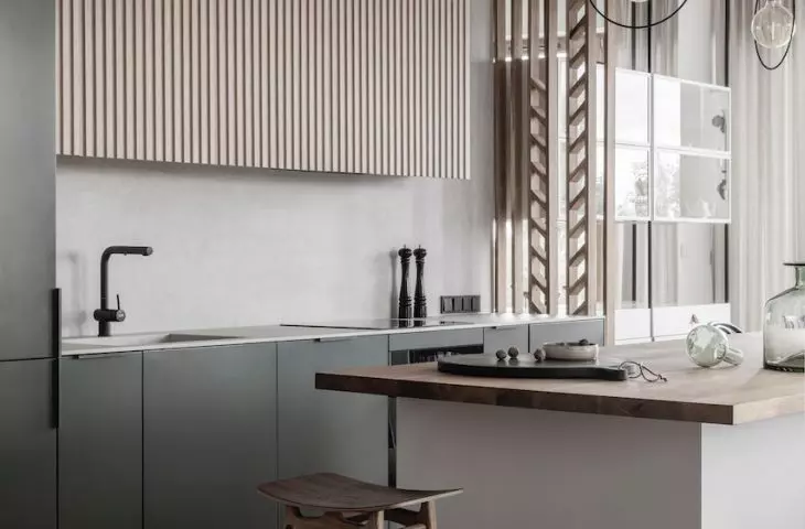 View of the kitchens