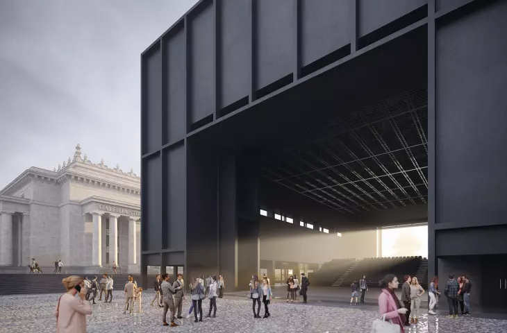 Theater gate