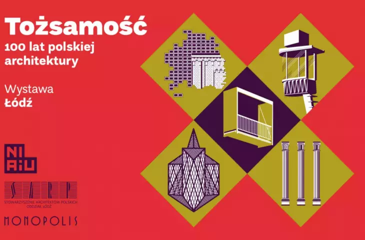 Tożsamość. 100 lat polskiej architektury - plakat