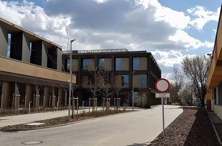 Collegium Pharmaceuticum Uniwersytetu Medycznego, Poznań, proj. Rysy Architekci