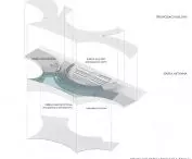Projekt Muzeum Śniegu w Rovaniemi, schemat bryły