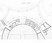 Projekt Muzeum Śniegu w Rovaniemi, rzut kondygnacji -1