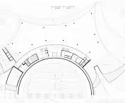 Projekt Muzeum Śniegu w Rovaniemi, rzut parteru
