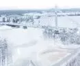 Projekt Muzeum Śniegu w Rovaniemi znajduje się nad rzeką