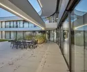 Enclosed terrace