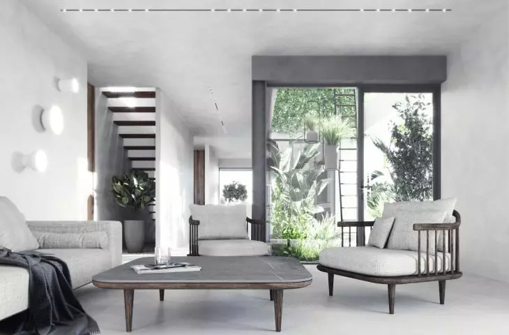 Interiors with lots of plants