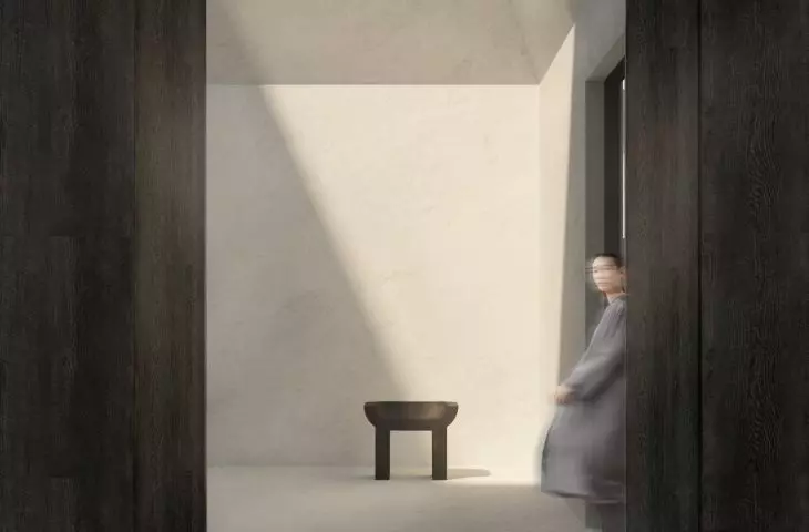 Dream Center, interior of meditation room