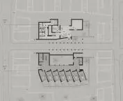 Sleep center, first floor plan