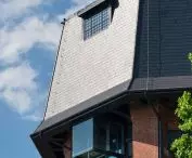 Cedral tiles on the roof of the Pressure Tower in Zabrze