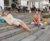 blop. urban furniture that can be sat on virtually anywhere