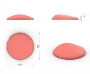 blop. mebel miejski, wymiarowanie