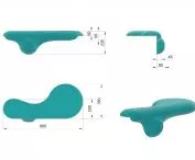 blop. urban furniture, dimensioning