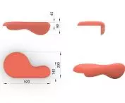 blop. urban furniture, dimensioning