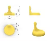 blop. urban furniture, dimensioning