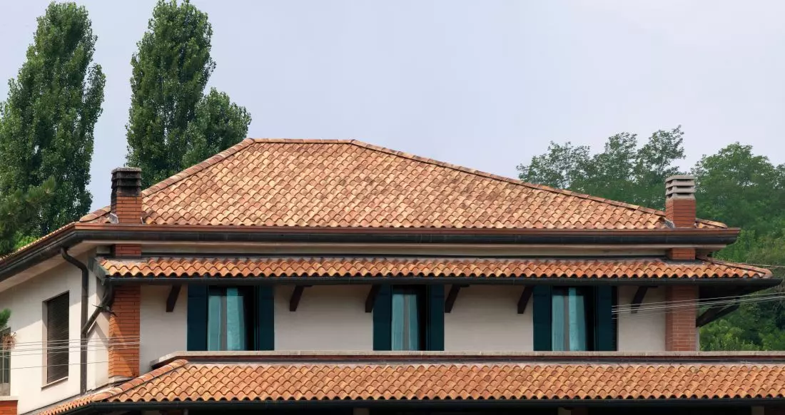 Ceramiczna dachówka antyczna Tuscany Tognana - kolor Dolomite