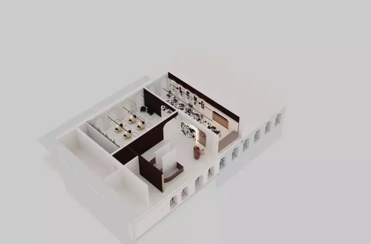 MO.i, floor axonometry