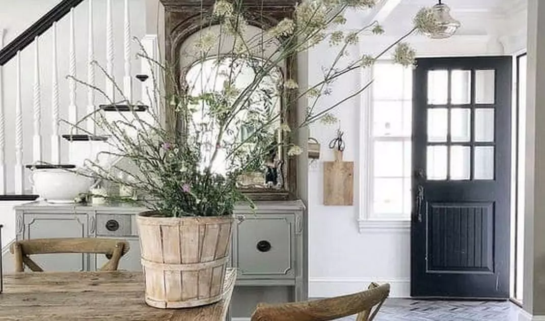 Interior decorated in Provençal style