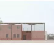 Rural Bookmark project, west elevation