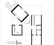 Casa Cubo de Rubik project, floor plan