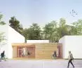 Visualization of the Center for Cultural Initiatives in Komorovo