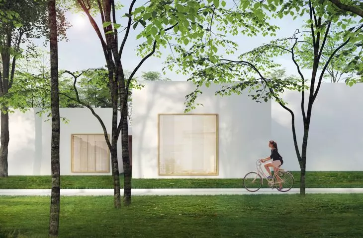 Visualization of the Center for Cultural Initiatives in Komorovo