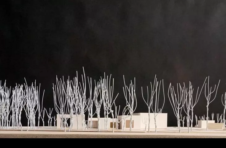 Mock-up of the Center for Cultural Initiatives in Komorovo