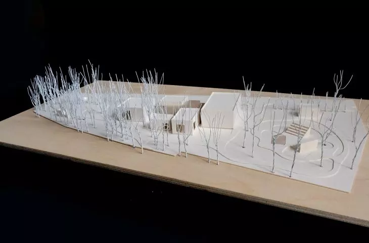 Mock-up of the Center for Cultural Initiatives in Komorovo