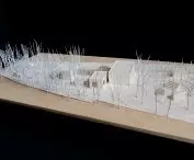 Mock-up of the Center for Cultural Initiatives in Komorovo