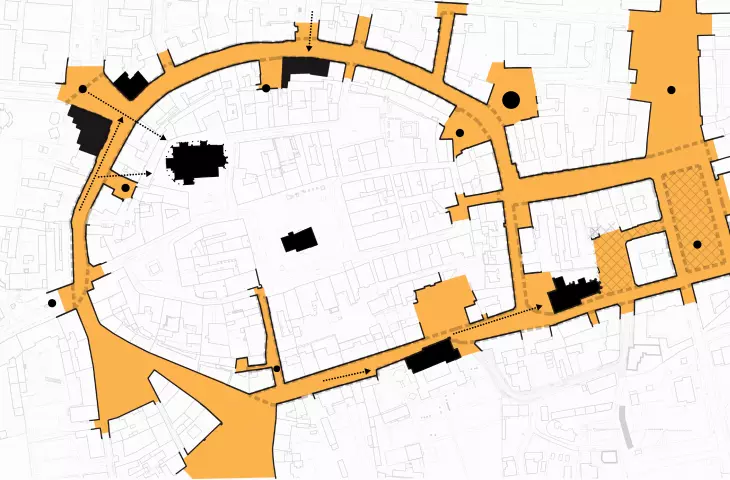 Plan of the project area