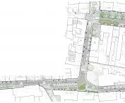 Plan of the project area - south