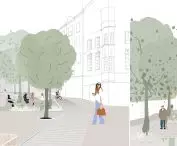 Visualization of Walnut Street
