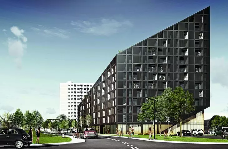 Budynek mieszkalno-usługowy „Carbon housing” w Katowicach