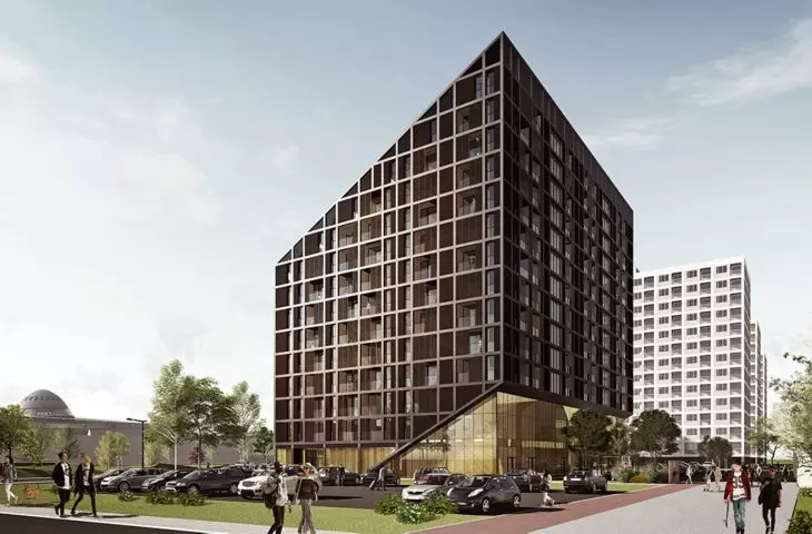 Budynek mieszkalno-usługowy „Carbon housing” w Katowicach