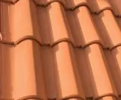 Ceramiczna dachówka antyczna Tuscany Tognana – kolor Natural Red, zbliżenie