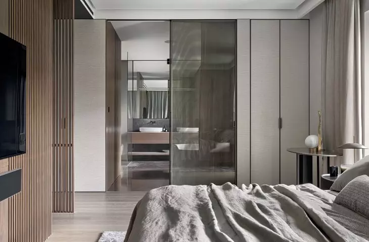 Bedroom and toilet