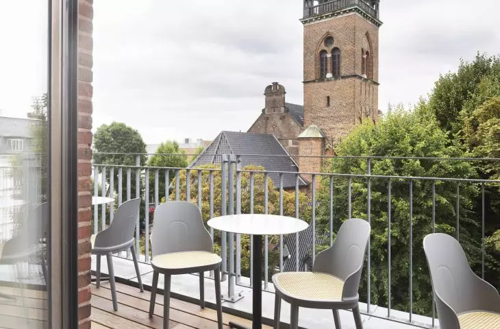 Allez garden furniture for Normann Copenhagen brand