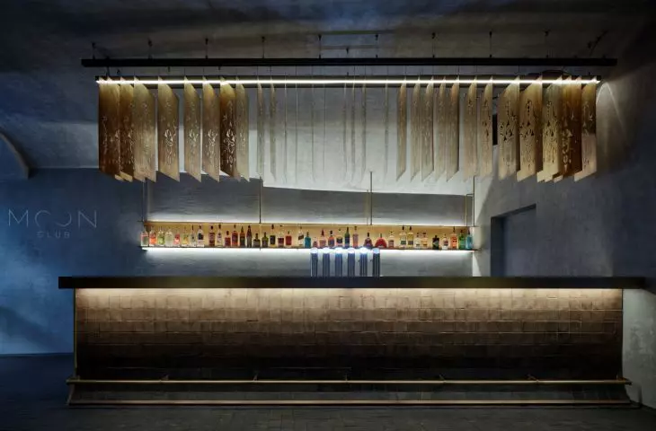 „Moon club” — projekt wnętrza klubu w Pradze