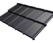 Nel modular metal roofing tile