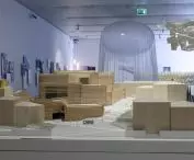 A view of the exhibition at the Manggha Museum of Japanese Art and Technology in Krakow.