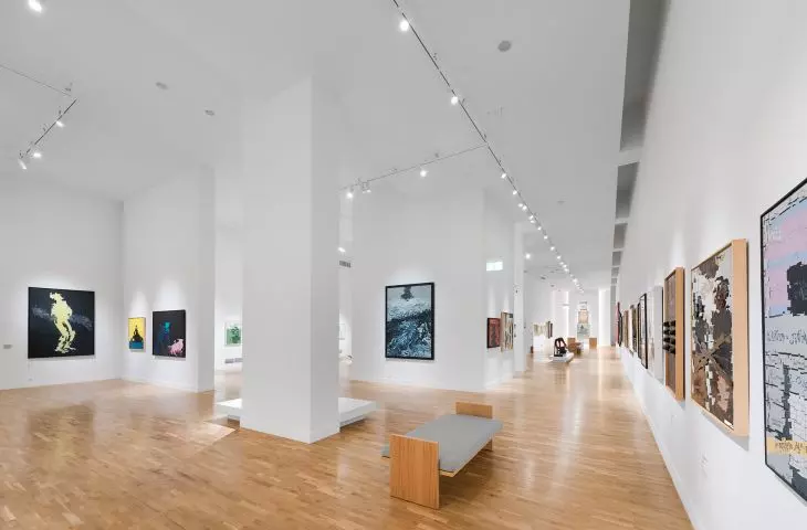 Reflektory szynowe LED Lira ZOOM w Muzeum Narodowym w Krakowie. 
