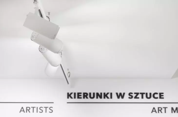 Reflektory szynowe LED Lira ZOOM w Muzeum Narodowym w Krakowie. 