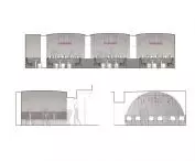 „Moon club” — projekt wnętrza klubu w Pradze