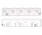 „Moon club” — projekt wnętrza klubu w Pradze