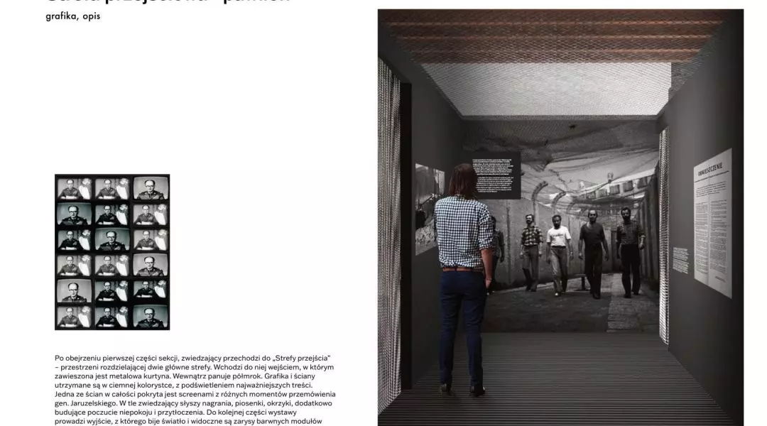 I Nagroda; strefa przejściowa, pawilon