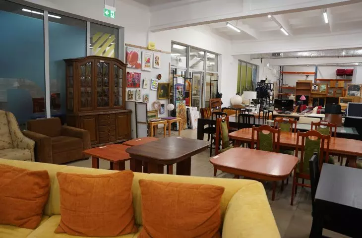 in addition to the store, the premises include workshop and educational spaces