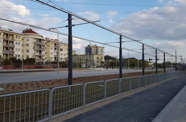 New streetcar route to Naramowice in Poznań
