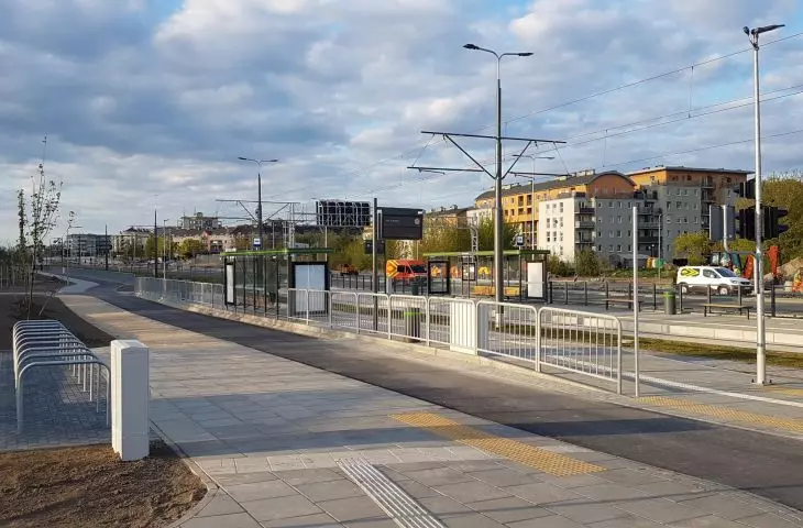 New streetcar route to Naramowice in Poznań