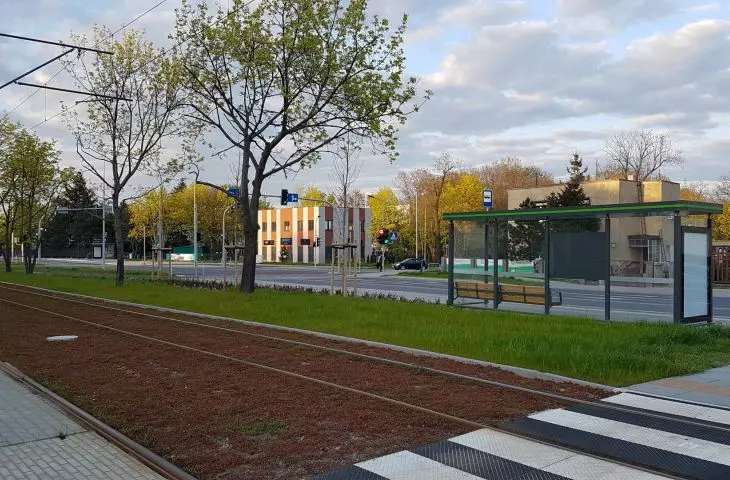 New streetcar route to Naramowice in Poznań