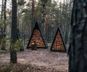 wood storage sheds